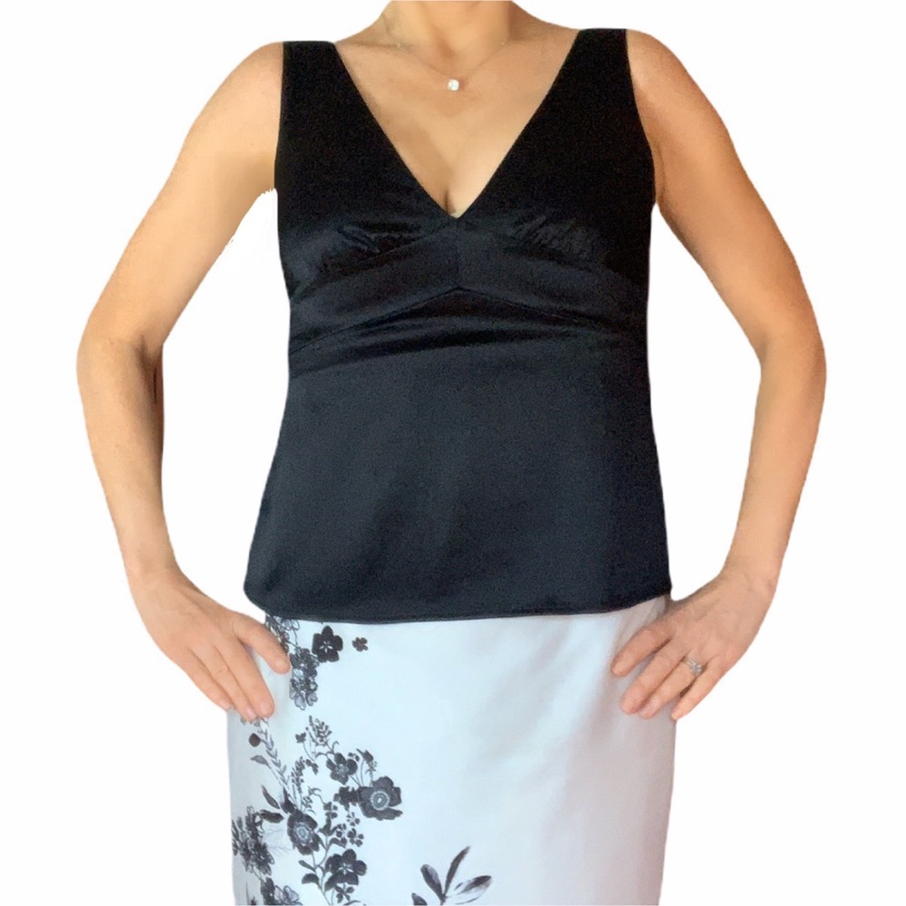 NWT H by Hilfiger silk top
